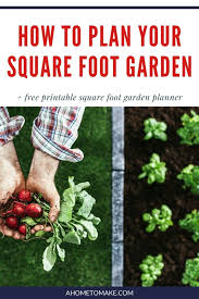 How To Plan Your Square Foot Garden