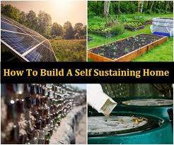 How To Build A Totally Self Sustaining Home