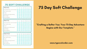 free printable 75 day soft challenge
