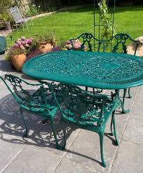 Vintage Cast Aluminium Garden Table