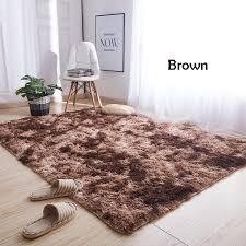 living room simple tie dye carpet