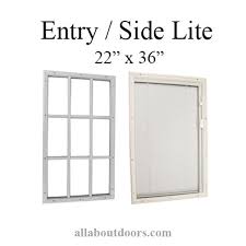 22 x 36 door lites frames door