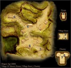 Map M60 Village Of Haven Maps Of Locations Dragon Age Origins