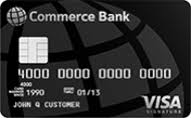 The information provided and collected on this website will be subject to the service provider's privacy policy and terms and conditions, available through the website. Commerce Bank Special Connections Visa Signature Credit Card Review Creditcards Com