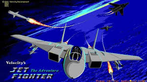 jetfighter gameplay pc game 1988