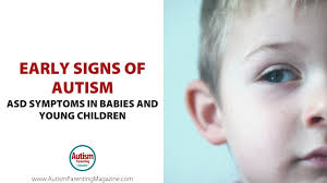 early signs of autism in infants and