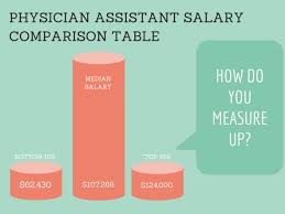 Physician Assistant Salary Comparison Table 2015 Pay By State