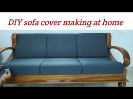 Diy Sofa Cover Making At Home Sofa