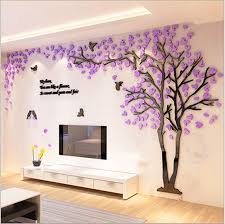 Acrylic 3d Tree Wall Sticker Removable