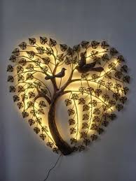 Iron Decorative Metal Wall Art Heart