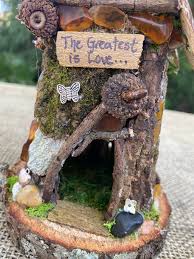 Handmade Fairy House Personalized Gift