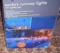 runway lights christmas decoration