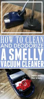 how to deodorize vacuum cleaners the