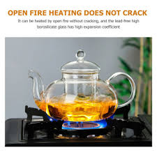 Household Glass Teapot With Infuser