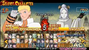 Download Naruto Shippuden Ultimate Ninja Storm Legacy (Road To Boruto) PSP  Mod Android. #NSUNI Mod - YouTube