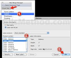 How To Print Labels In Word 2011 With Mail Merge