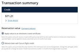 Electronic Travel Certificate Refund ...