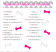 bedroom makeover checklist bedroom