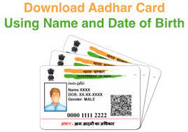 aadhar card by name and date