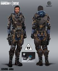 Maybe you would like to learn more about one of these? Artstation R6 Siege Lesion Elite Skin Arman Akopian Cyber Soldier R6 Siege Character Art
