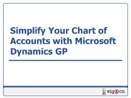 Simplify Your Chart Of Accounts With Microsoft Dynamics Gp
