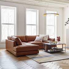 best modern leather sectionals 2023