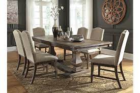 Shop ashley furniture at wayside furniture for an amazing selection of home furniture in the akron, cleveland, canton, medina, youngstown, ohio table and chair set. Johnelle Dining Table And 6 Chairs Set Ashley Furniture Homestore
