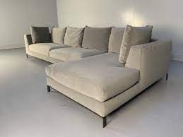 b b italia ray l shape sofa