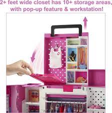 barbie dream closet playset with 35