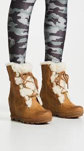 Sorel actually certified these as warm even in temperatures as low these sorel boots actually feature a removable inner boot. Buy Sorel Women S Joan Of Arctic Wedge Ii Lux Boots Up To 60 Off