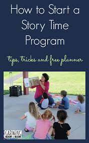 how to start a story time program