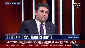 Demokrat Parti Genel Başkanı Gültekin Uysal Habertürk TV'de - YouTube