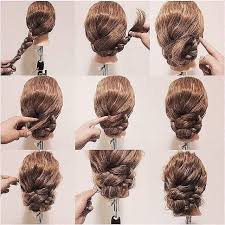 Check out these 20 incredible diy short hairstyles. 55 Easy Updos To Look Effortlessly Chic Thick Wavy Hair Hair Updos Tutorials Prom Hair Updo
