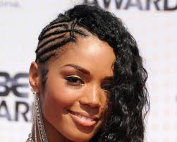 The front side of the hair is loose and incorporated into the wig. 20 Braided Hairstyles For Black Women