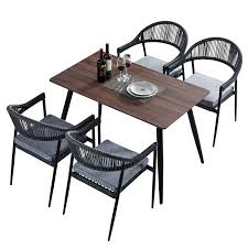 modern patio furniture outdoor rope