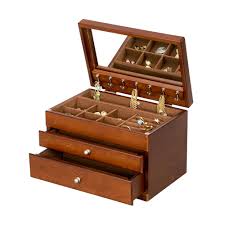 mele designs ethel wooden jewelry box