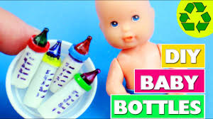 how to make miniature baby bottles