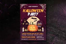 Halloween Party Flyer Set 3