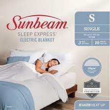sunbeam sleep express boost single bed