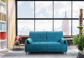 Un divano a 3 posti in tessuto è quello di cui hai bisogno per rilassarti con le persone che ami. Divano Letto Faith In Tessuto Sfoderabile Ottanio 3 Posti