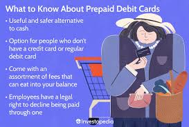 how do prepaid debit cards work