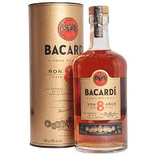 bacardi 8 year old rum 750 ml applejack