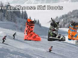 choose ski boots helpful size chart