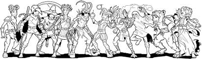 Print out and have fun coloring them! Hero Kids Fantasy Supplement Coloring Book Heroes Hero Forge Games Hero Kids Drivethrurpg Com
