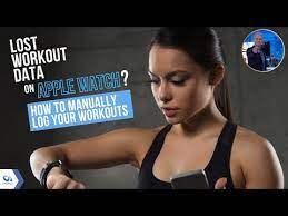 how to manually add workouts to your