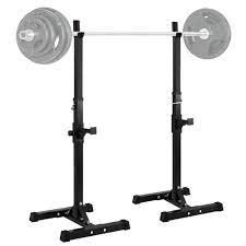 adjule weight lifting squat rack at