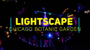 chicago botanic garden lightscape