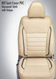 Beige Honda Jazz Kit Seat Cover Pvc