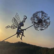 H Fairy Garden Crafts Sculptures Stake
