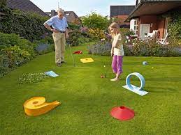 Lust auf minigolf bei euch zuhause? Minigolf Anlage Zum Selberbauen Minigolf Spielplatz Playmobil Spielplatz